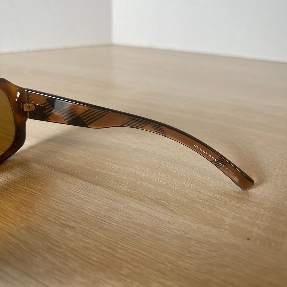 Burberry B 3316/13 Sunglasses FRAMES ONLY Brown Translucent 56-17-135 SKINNY FIT - Picture 10 of 14